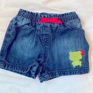 Crazy 8 12-16 month levi shorts